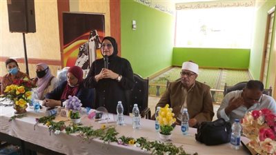 القومي للمرأة بالبحيرة ينظم ندوة توعوية بحوش عيسى