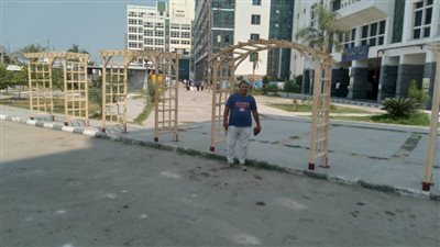 مسابقة لأفضل لاندسكيب بكليات جامعة دمنهور