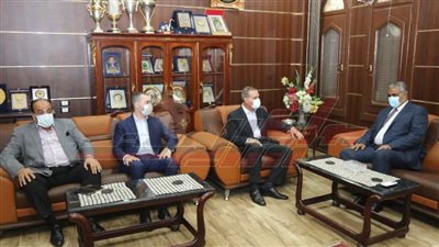 محافظ كفر الشيخ يهنئ مدير الأمن الجديد