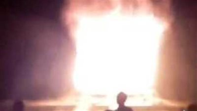 اندلاع حريق في مخبز ومنزل مجاور بسوهاج