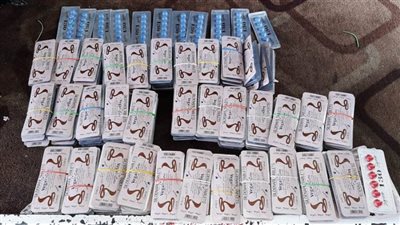 ضبط أقراص منشطة مخفاة داخل شاحنة  بميناء نويبع البحرى