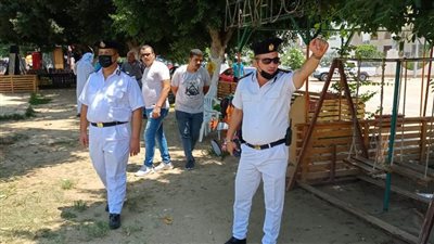 حملة مكبرة لإزالة الإشغالات بحي ثالث الإسماعيلية 