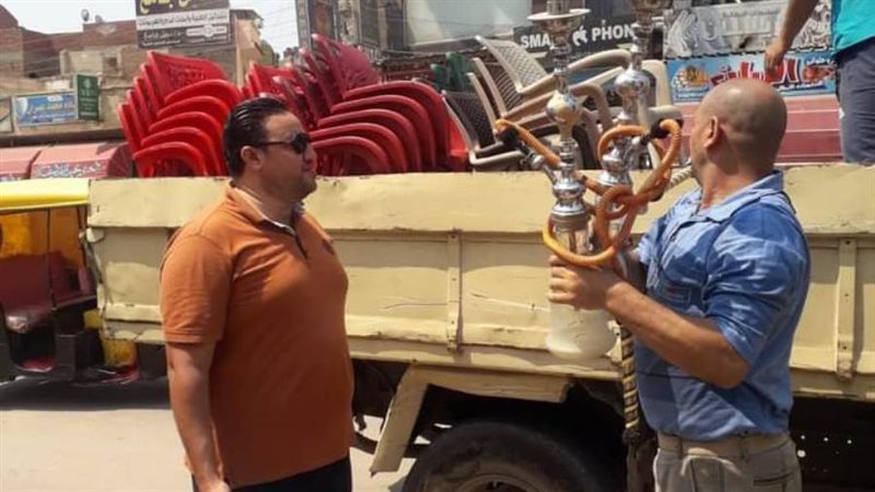 مصادرة الشيشة فى