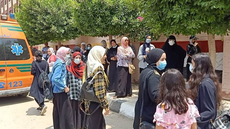 خروج طلاب الثانوية