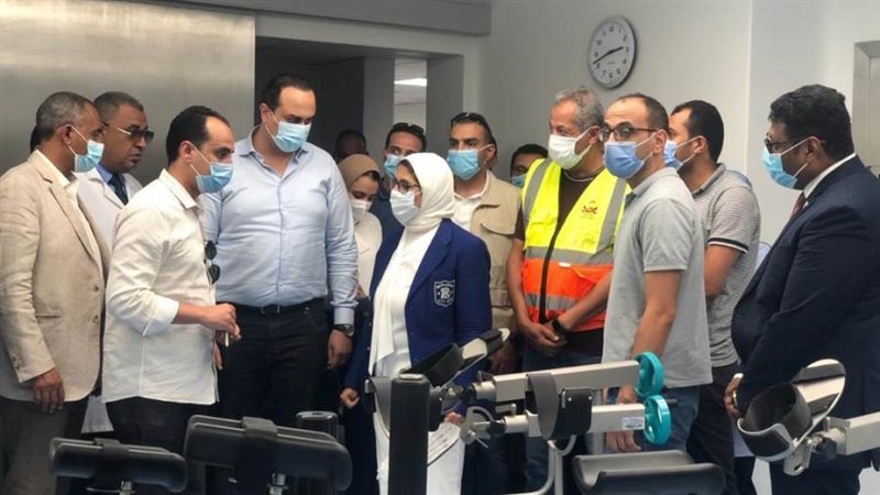 وزيرة الصحة في جولة