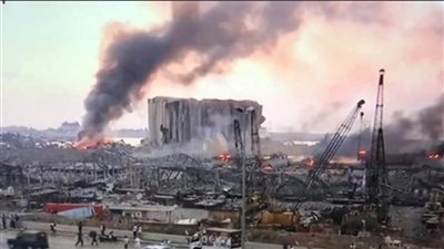    وقفة لأسرة الأمم المتحدة بميناء بيروت تضامنا مع اللبنانيين في الذكرى الأولى لانفجار الميناء