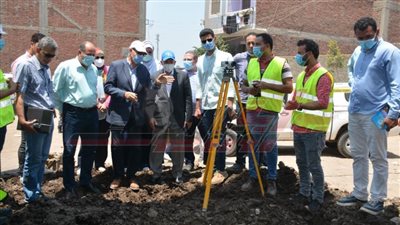 محافظ القليوبية يتفقد مشروعات 