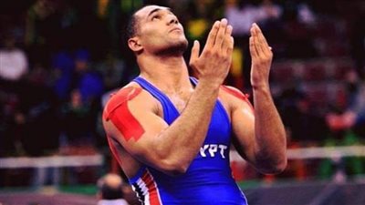 ضياء جودة يخسر من بطل جورجيا في ثمن نهائي المصارعة الحرة