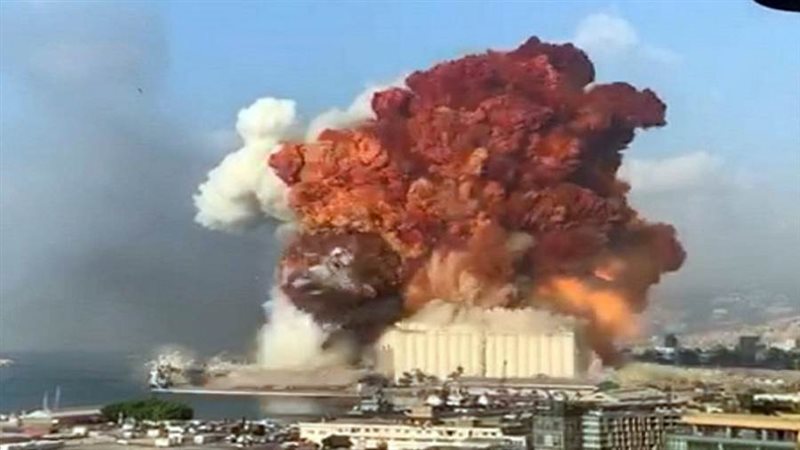 انفجار مرفأ بيروت