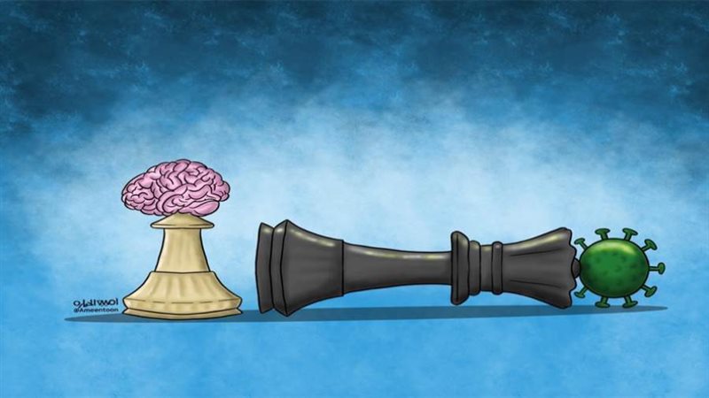 الرسمة الفائزة