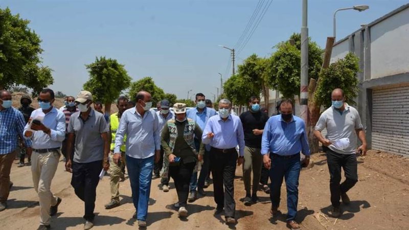 محافظ المنيا يتابع