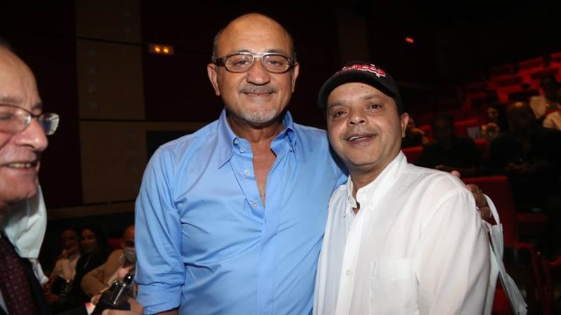 الفنان هنيدي أثناء