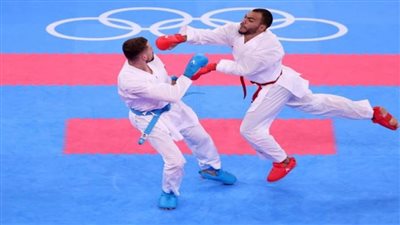 عبدالله ممدوح يخسر من لاعب اليابان في ثاني مبارياته بمنافسات الكاراتيه في الأولمبياد