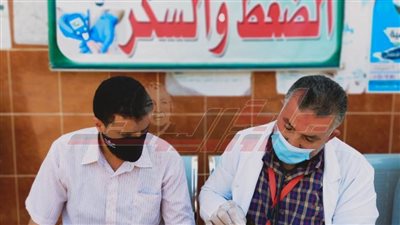 صحة كفر الشيخ تنظم قافلة طبية مجانية بقرية 