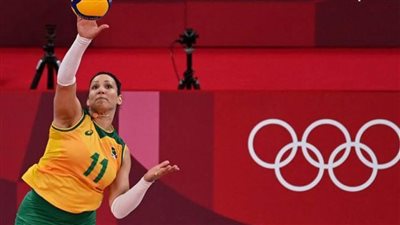 لاعبة منتخب البرازيل للطائرة تغادر أولمبياد طوكيو بسبب المنشطات