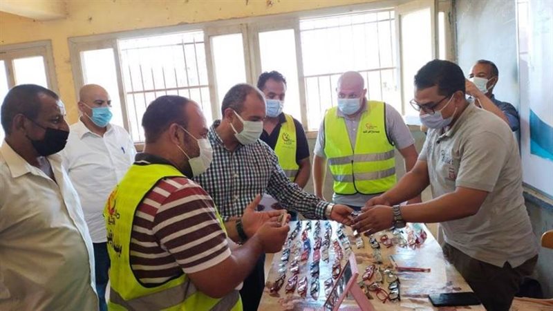 جانب من القافلة