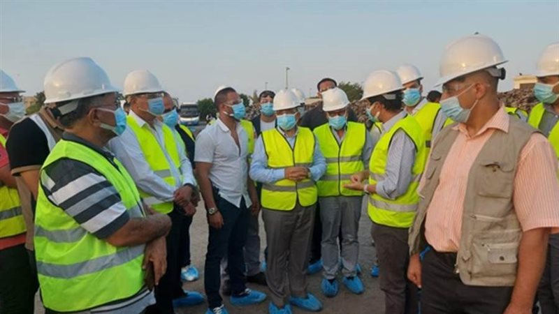 شعراوى والغضبان يتفقدان