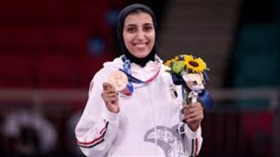 قصة.. جيانا فاروق صاحبة أول برونزية في تاريخ الكاراتيه المصري