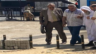 وصول محمد حسان للمحكمة لسماع شهادنه في 