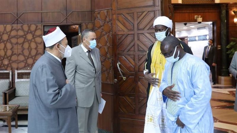 شيخ الأزهر خلال استقباله