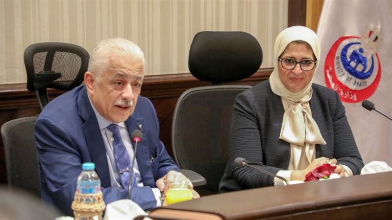 اجتماع وزيرا الصحة