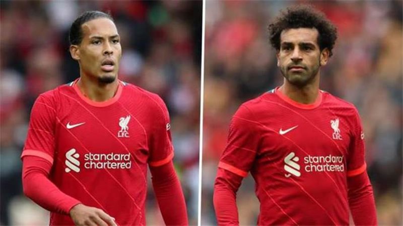 محمد صلاح وفان دايك