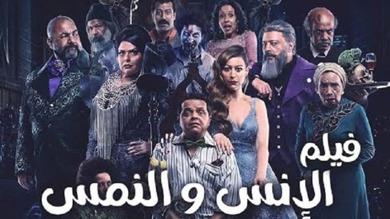 أفيش فيلم الإنس والنمس