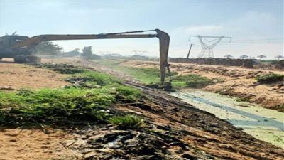 حملات مكبرة لتطهير الترع وصيانه محطات الصرف بالبحيرة