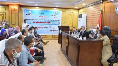 حساب الحد الأدنى للأجور2021  بورشة عمل في جامعة بنى سويف