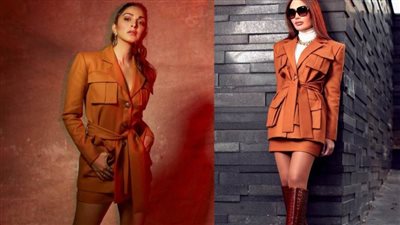 داليدا عياش في بوليوود .. ممثلة شهيرة تألقت بقطعة من تصميمها