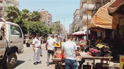 رفع ١٧٦٣ حالة إشغال طريق فى حملة مكبرة بالبحيرة 
