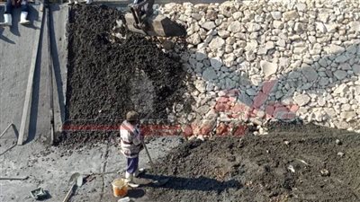 استمرار أعمال تبطين وتكسية الترع بقرى أشمون بـ”المنوفية“