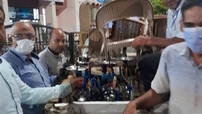 إزالة التعديات والإشغالات من حرم الطرق والشوارع بالشرقية 