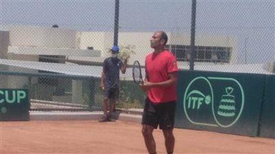 عاجل..صفوت يمنح فراعنة التنس الفوز على السناجب فى كأس ديفيز