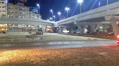 محافظة سوهاج: البدء في أعمال رصف الموقع العام لكوبري الثقافة 