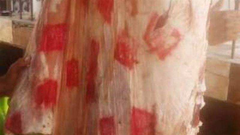 ضبط لحوم منتهية الصلاحية