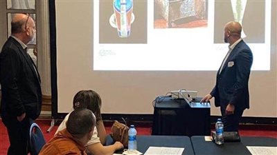 وزيرى يتفقد معرض رمسيس وذهب الفراعنة بهيوستن