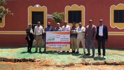 الأورمان تعيد إعمار قريتي كوم أبوراضي وكوم النور ببني سويف