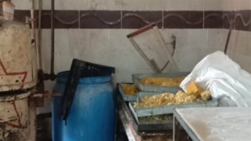 جانب من الحملة التموينية