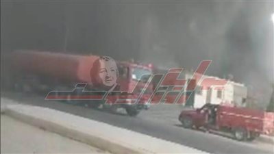 السيطرة على حريق هائل نشب بمصنع للكيماويات بـ”السادات“