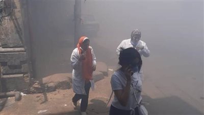 السيطرة على حريق نشب بغرفة كهرباء داخل مستشفى بالإسكندرية