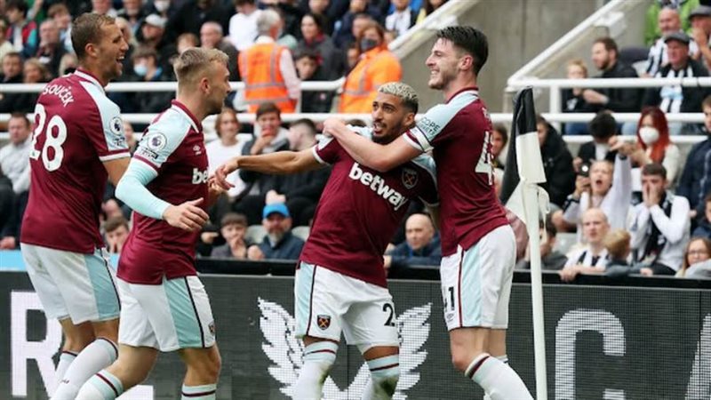 وست هام ابدع واحرز