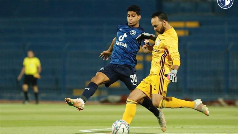 مباراة الجونة و بيراميدز