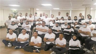 الفوج الثاني للبعثة البارالمبية يطير لطوكيو للمشاركة في الأولمبياد