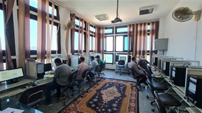 6 معامل مجهزة بجامعة دمنهور لاستقبال طلاب المرحلة الأولي في التنسيق