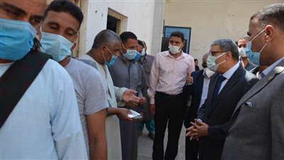 محافظ المنيا يتابع جاهزية مستشفى الحميات والصدر لمواجهة الموجة الرابعة من 