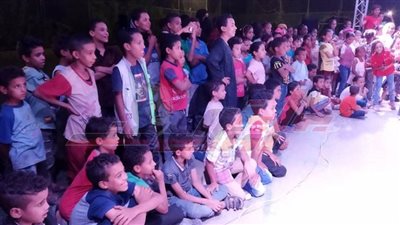 عرض أطفال أبو سمبل وسعيد الكداب بثقافة أسوان