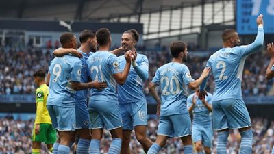 مانشستر سيتي يعبر حصون نورويتش سيتي بخماسية نظيفة في البريميرليج