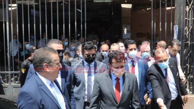 وزير الشباب في زيارة