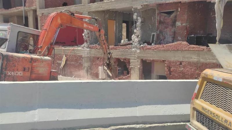 جانب من الإزالة